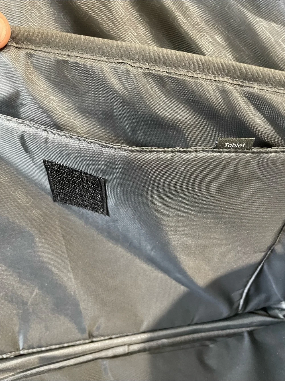 Solo New York Convertible Backpack Briefcase Laptop Bag Gray Multi Pocket Travel